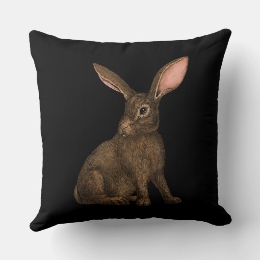 ウサギ4 クッション (裏面)