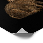 ウサギ4 ポスター (角)