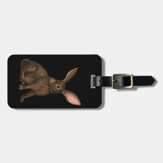 ウサギ4 ラゲッジタグ (正面横)