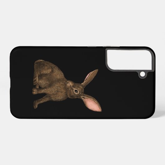 ウサギ4 SAMSUNG GALAXYケース (裏面横)