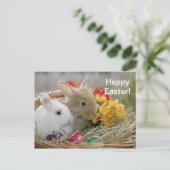 ウサギ9イースターポストカード ポストカード (スタンド正面)