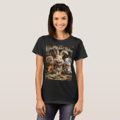 ウサギ ウサギ ウサギ Tシャツ (正面フル)