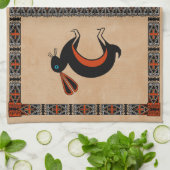 ウサギ キッチンタオル (折り畳み)