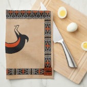 ウサギ キッチンタオル (四つ折り)