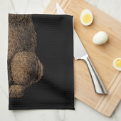 ウサギ キッチンタオル (四つ折り)