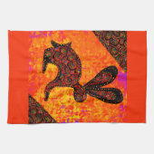 ウサギ キッチンタオル (横)