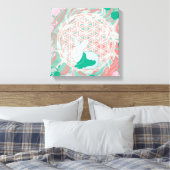 ウサギ キャンバスプリント (インサイチュ (寝室))