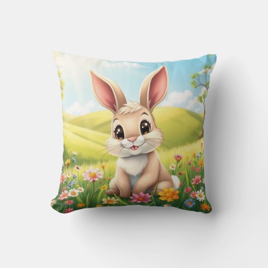 ウサギ クッション (正面)