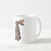 ウサギ コーヒーマグカップ (正面右)