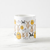 ウサギ コーヒーマグカップ (中央)