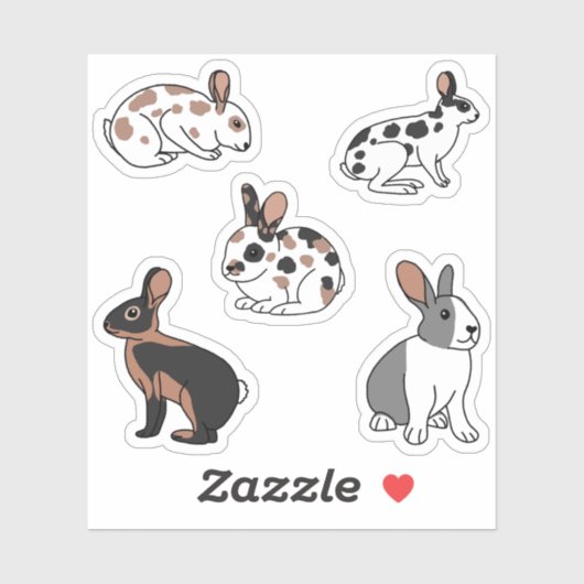 ウサギ シール (シート)