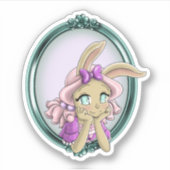 ウサギ シール (正面)