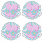 ウサギ シール (正面)