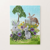 ウサギ ジグソーパズル (縦)