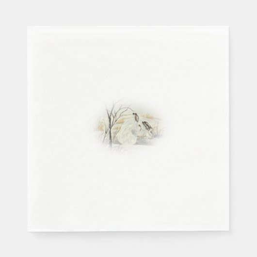 ウサギ スタンダードランチョンナプキン (正面)