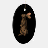 ウサギ セラミックオーナメント (右)