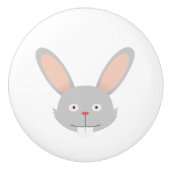 ウサギ セラミックノブ (正面)