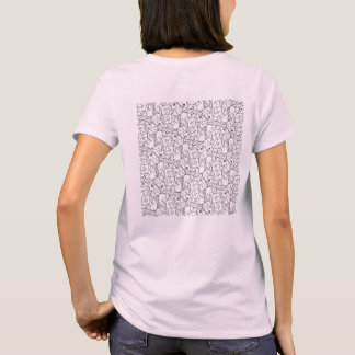 ウサギ・タイルのテセレーション(AL) Tシャツ