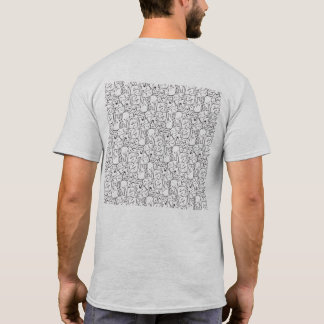 ウサギ・タイルのテセレーション（AL）Tシャツ Tシャツ