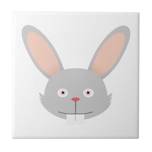 ウサギ タイル (正面)