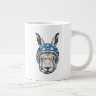ウサギ·ダレデビル ジャンボコーヒーマグカップ
