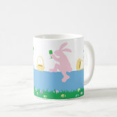 ウサギ トースト コーヒーマグカップ (正面右)