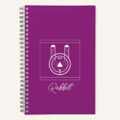 ウサギ ノートブック (正面)