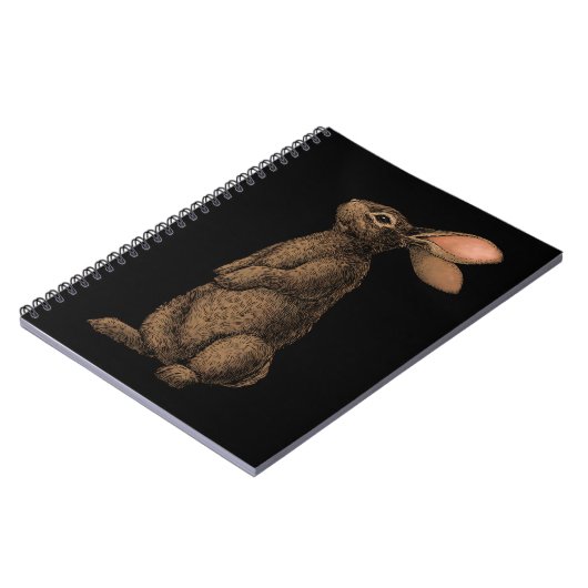 ウサギ ノートブック (左側)