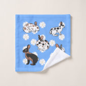 ウサギ バスタオルセット (ウォッシュタオル)