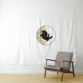 ウサギ – バニーかわいい タペストリー (インサイチュ(横))