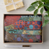 ウサギ、ヒヨドリ、キツネと「金のガチョウの卵」 薄葉紙 (ギフト)