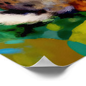 ウサギ、ヒヨドリ、キツネ、そして「森の秘密」 ポスター (角)