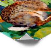 ウサギ、ヒヨドリ、キツネ、そして「森の秘密」 ポスター (角)