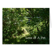 ウサギ – ペットの損失 (正面横)