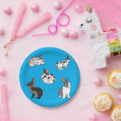ウサギ ペーパープレート (パーティー)