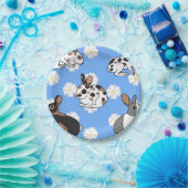 ウサギ ペーパープレート (パーティー)