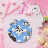 ウサギ ペーパープレート (パーティー)