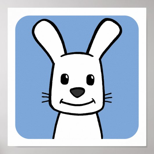 ウサギ ポスター (正面)
