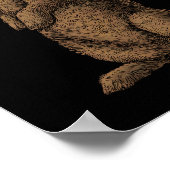 ウサギ ポスター (角)