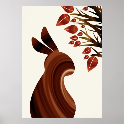ウサギ ポスター (正面)