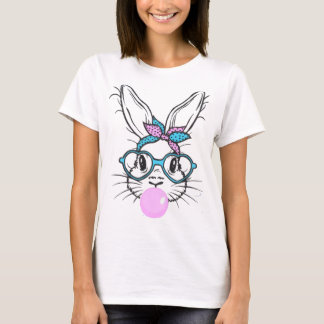ウサギ ミス Tシャツ