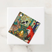 ウサギ、ヤマガミ、キツネと「黄金のガチョウの卵」 フェイバータグ (インサイチュ)