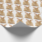 ウサギ ラッピングペーパー (角)