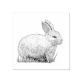 ウサギ ラバースタンプ (インプリント)