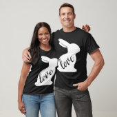 ウサギ 兎 ラビット かわいい 動物 愛 好き ギフト v tシャツ (ユニセックス)