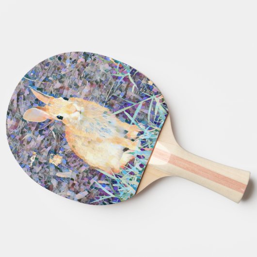ウサギ 卓球ラケット (横)