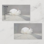 ウサギ 名刺 (正面/裏面)