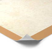 ウサギ(若いウサギ) ポスター (角)