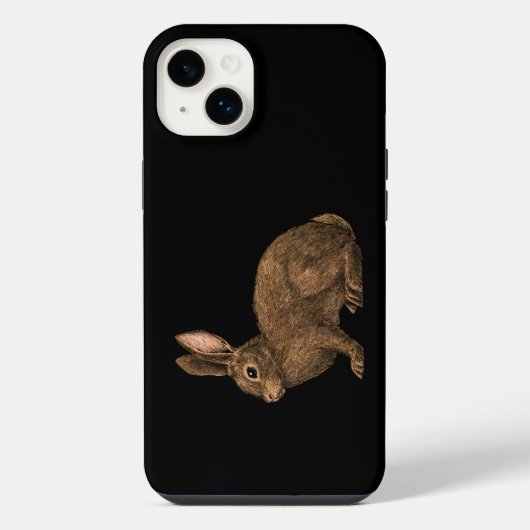 ウサギ 2 iPhoneケース (裏面)