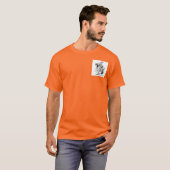 ウサギ、“ Alice's Adventures in Wonderland ” Tシャツ (正面フル)